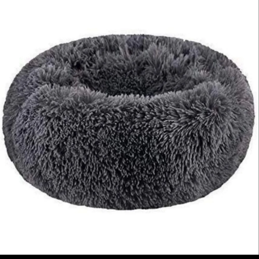 Pets bedding confortable.dark gray color